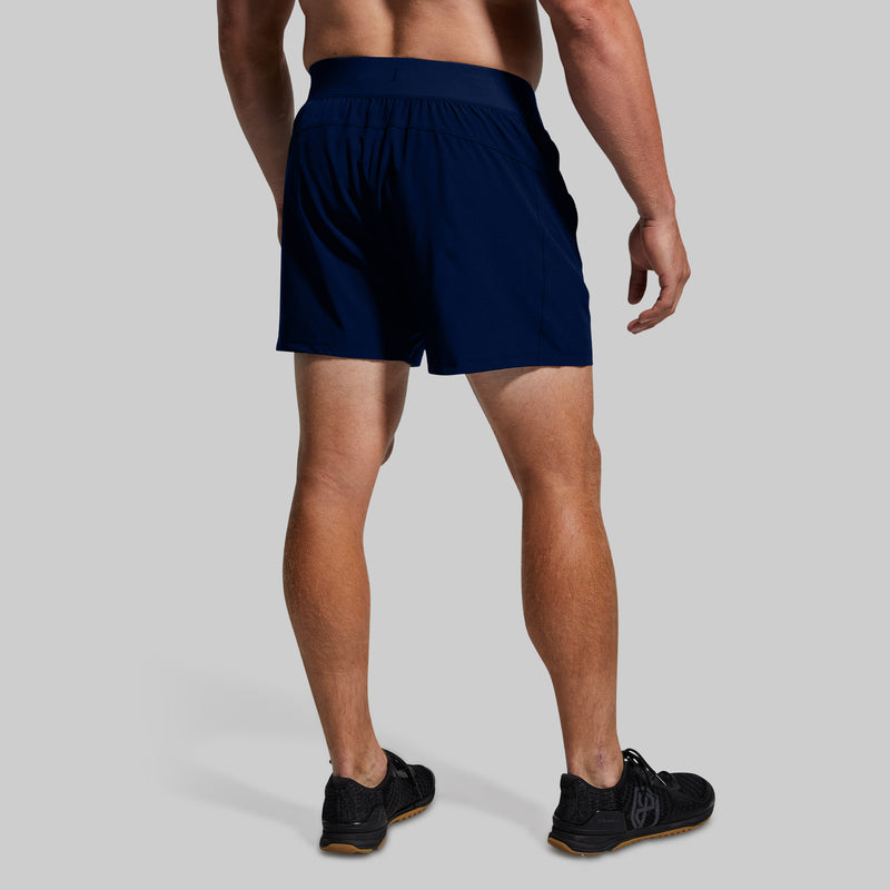 Versatile Short w/ Compression 5" (Navy)