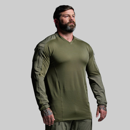 Born Primitive ショートスリーブ Op Top Mサイズ AOR1 Born Primitive RANGE SHIRT タクティカル ベルクロ ドライT