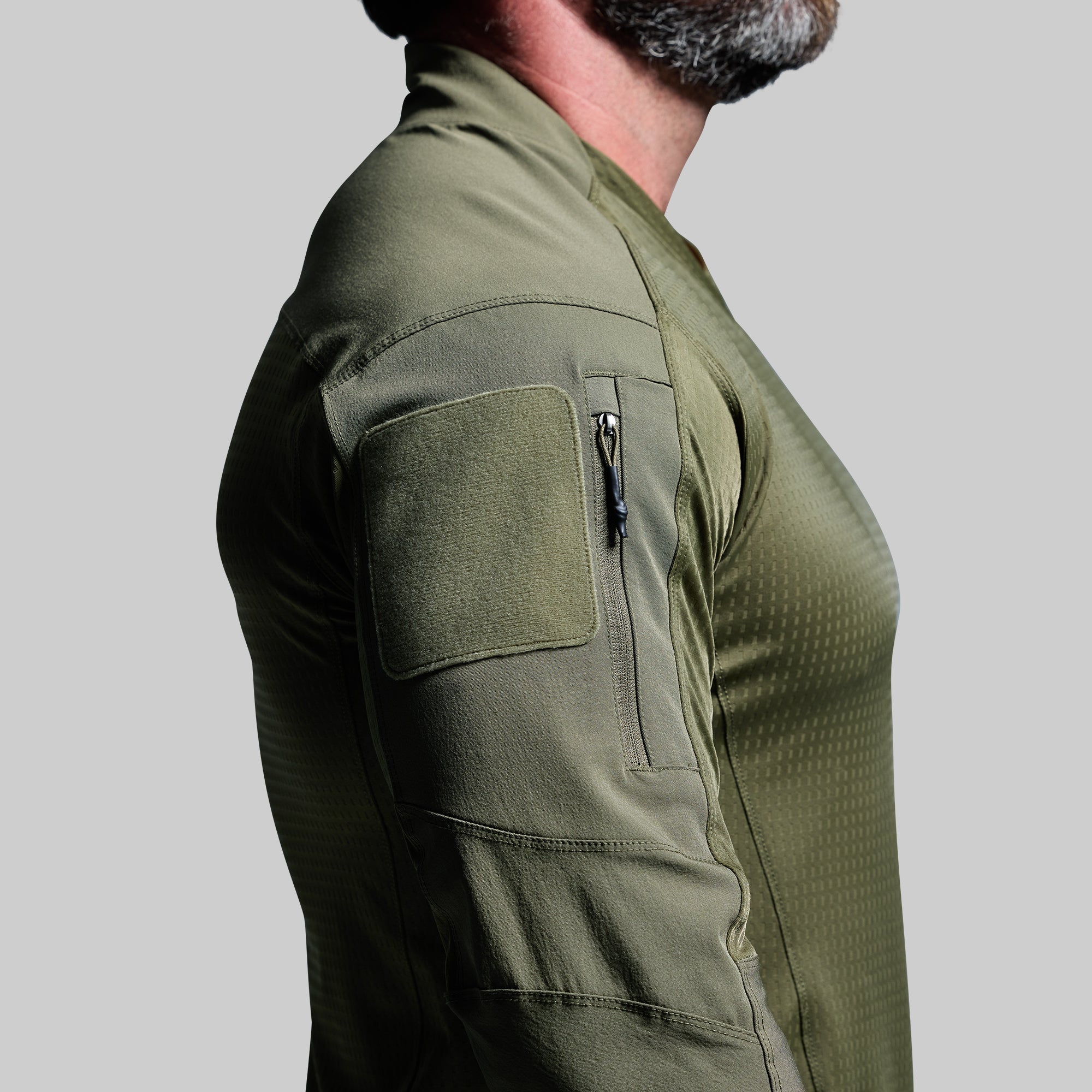 Long Sleeve Op Top Pro (OD Green) – Born Primitive