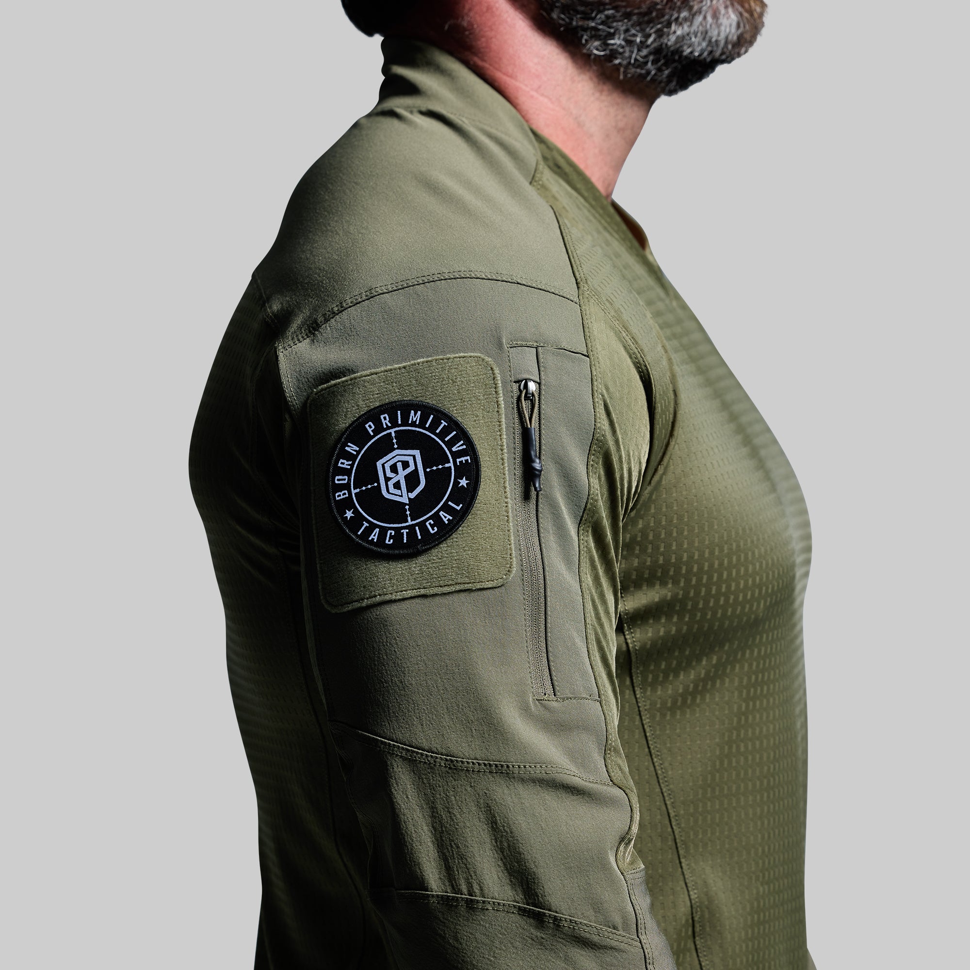 Long Sleeve Op Top Pro (OD Green) – Born Primitive