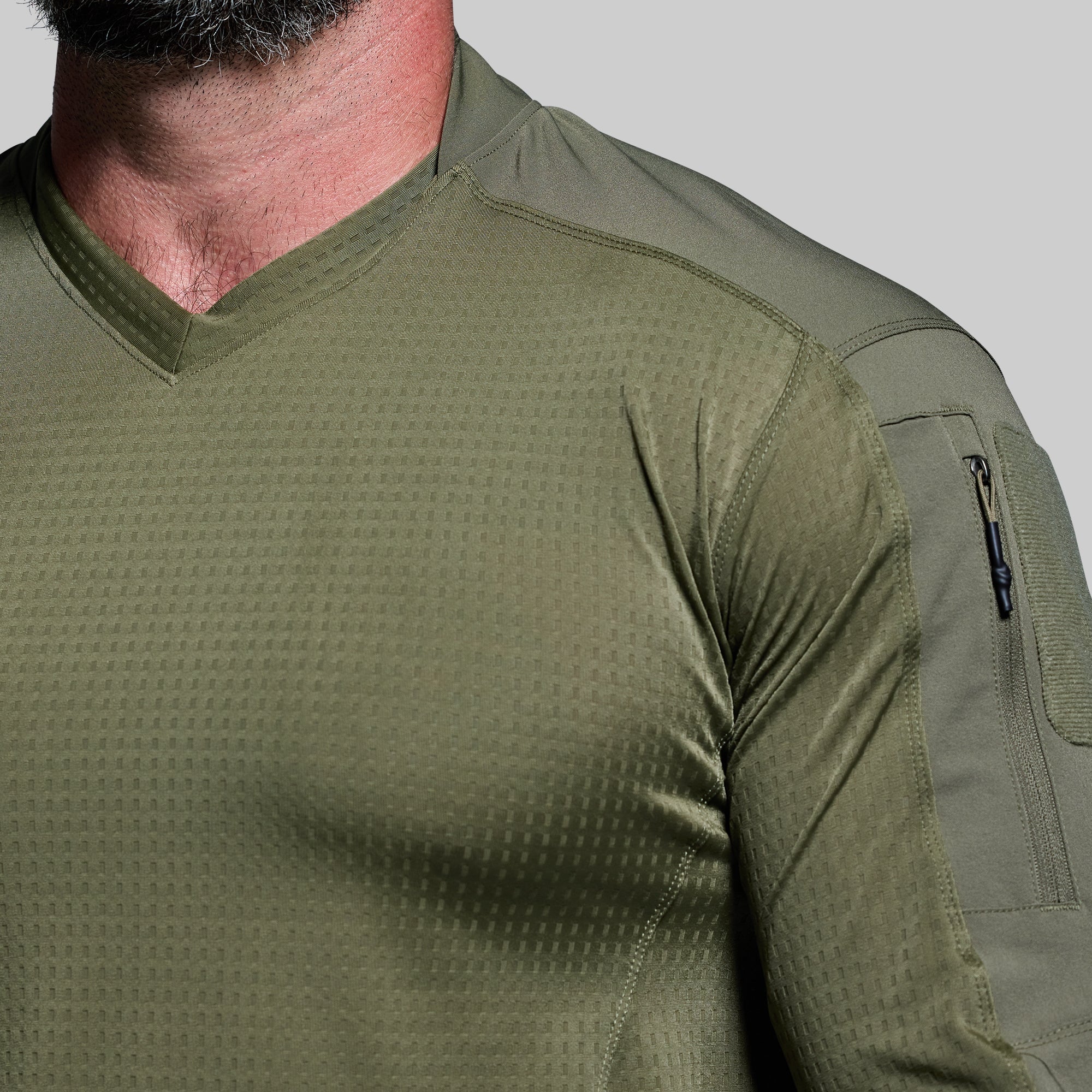 Long Sleeve Op Top Pro (OD Green) – Born Primitive