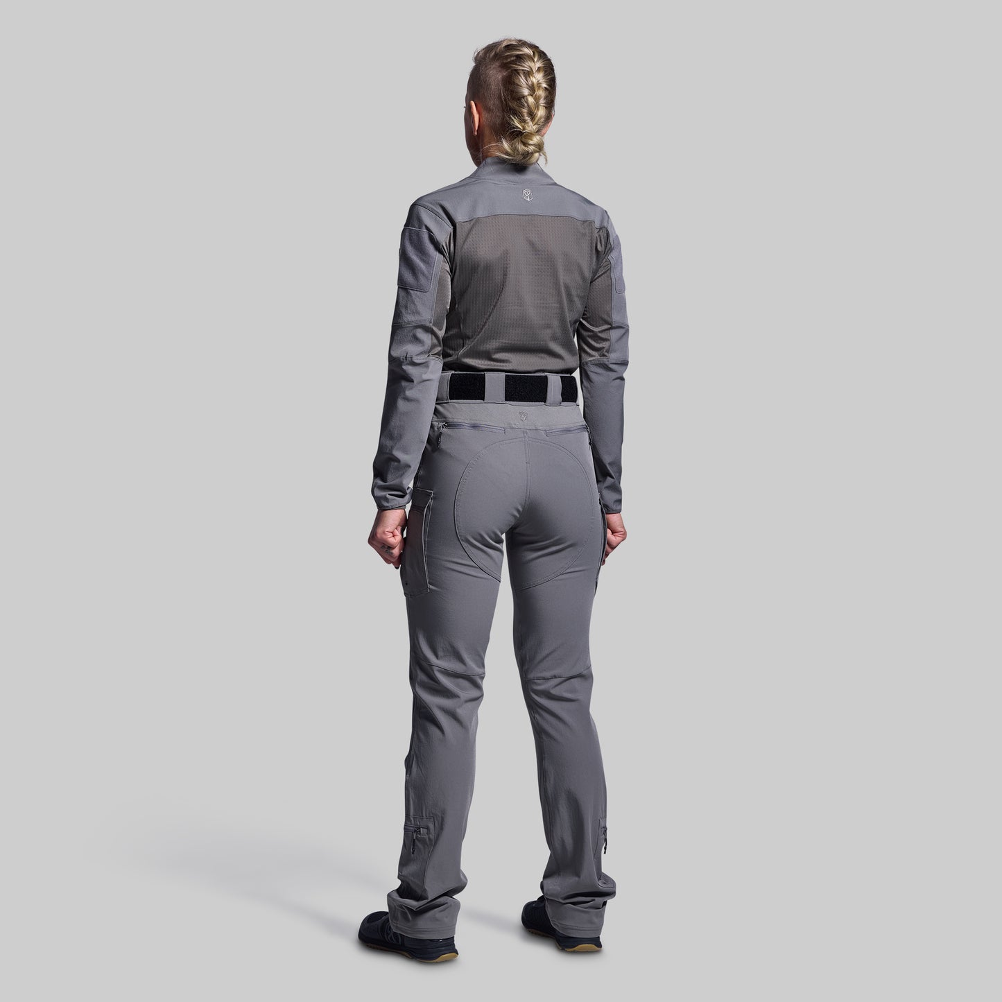 Women's Long Sleeve Op Top Pro (Wolf Grey)