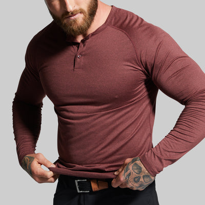 Heritage Henley (Heather Maroon)
