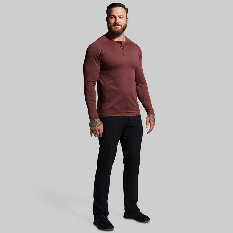 Heritage Henley (Heather Maroon)