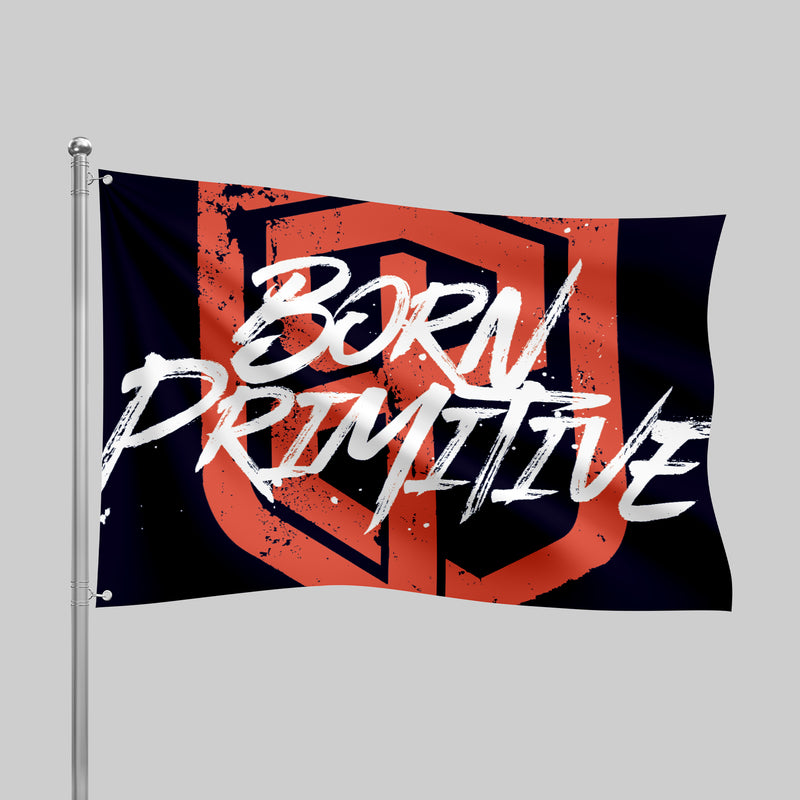 Born Primitive Gym Flag (BP Shield)