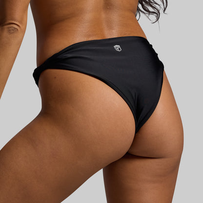 Solstice Bikini Bottom (Black)