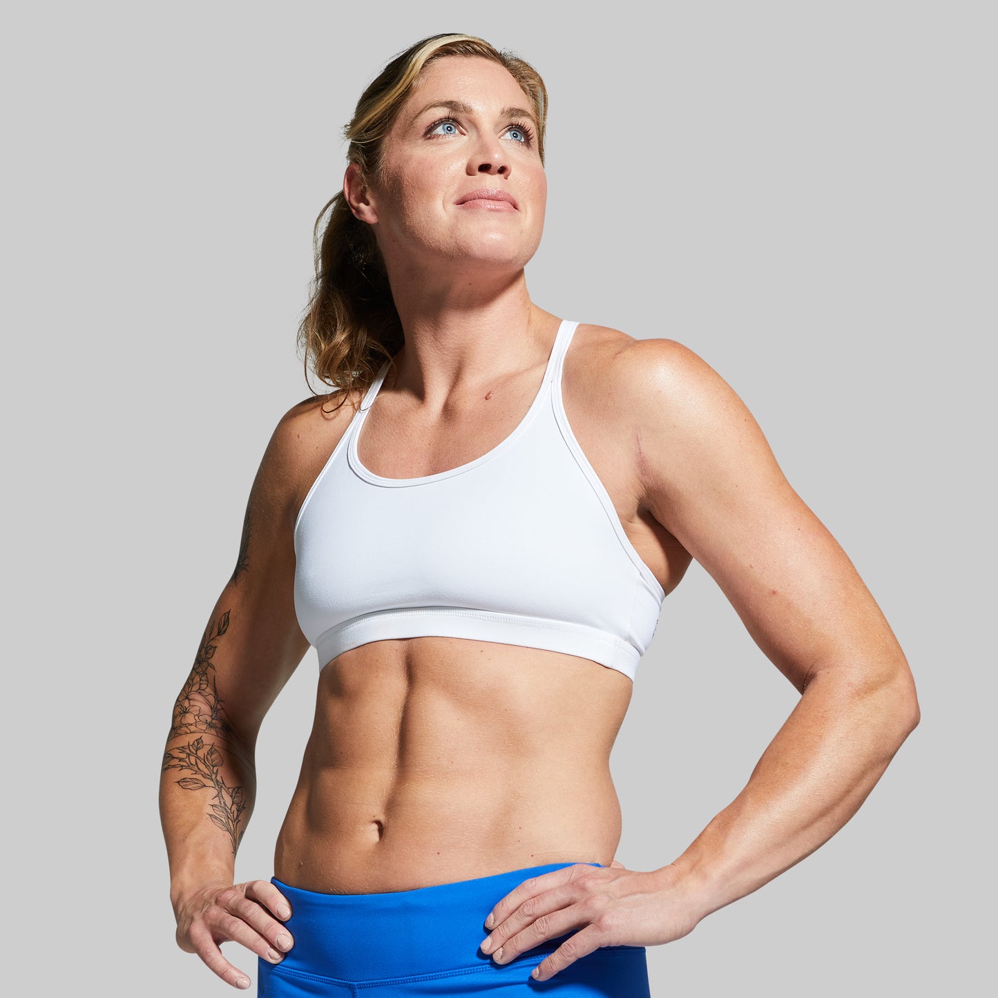 Warrior Original Sports Bra (White)