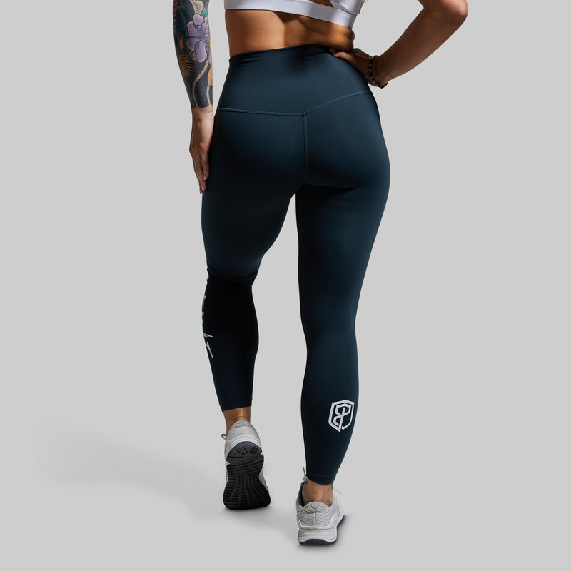 Your Go To Legging 2.0 (Brand Strength-Deep Teal)