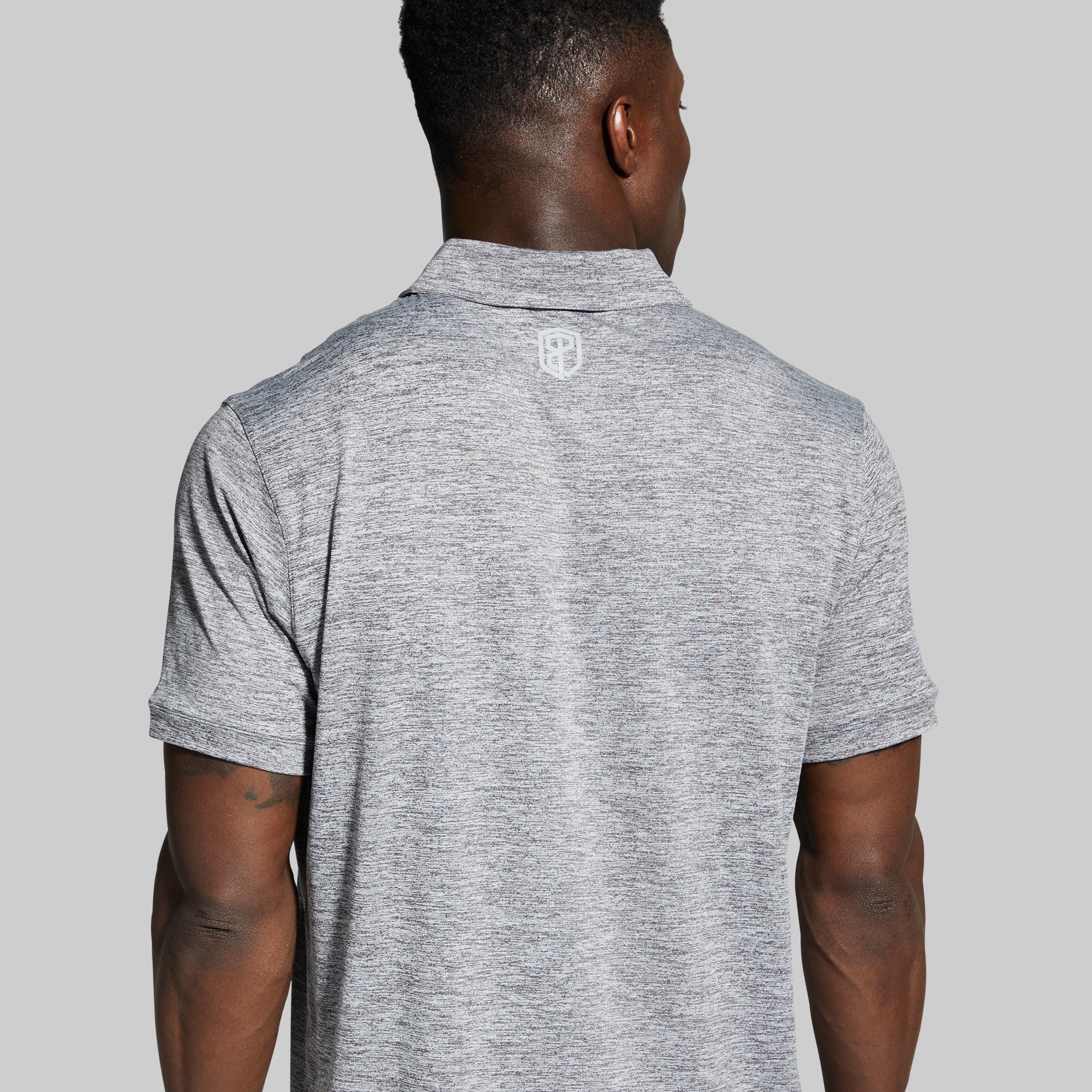 Athleisure Polo (Heather Grey) – Born Primitive