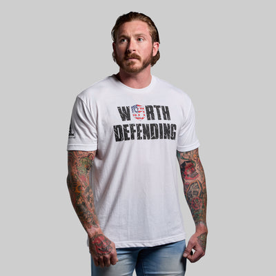 Worth Defending Tee (White)