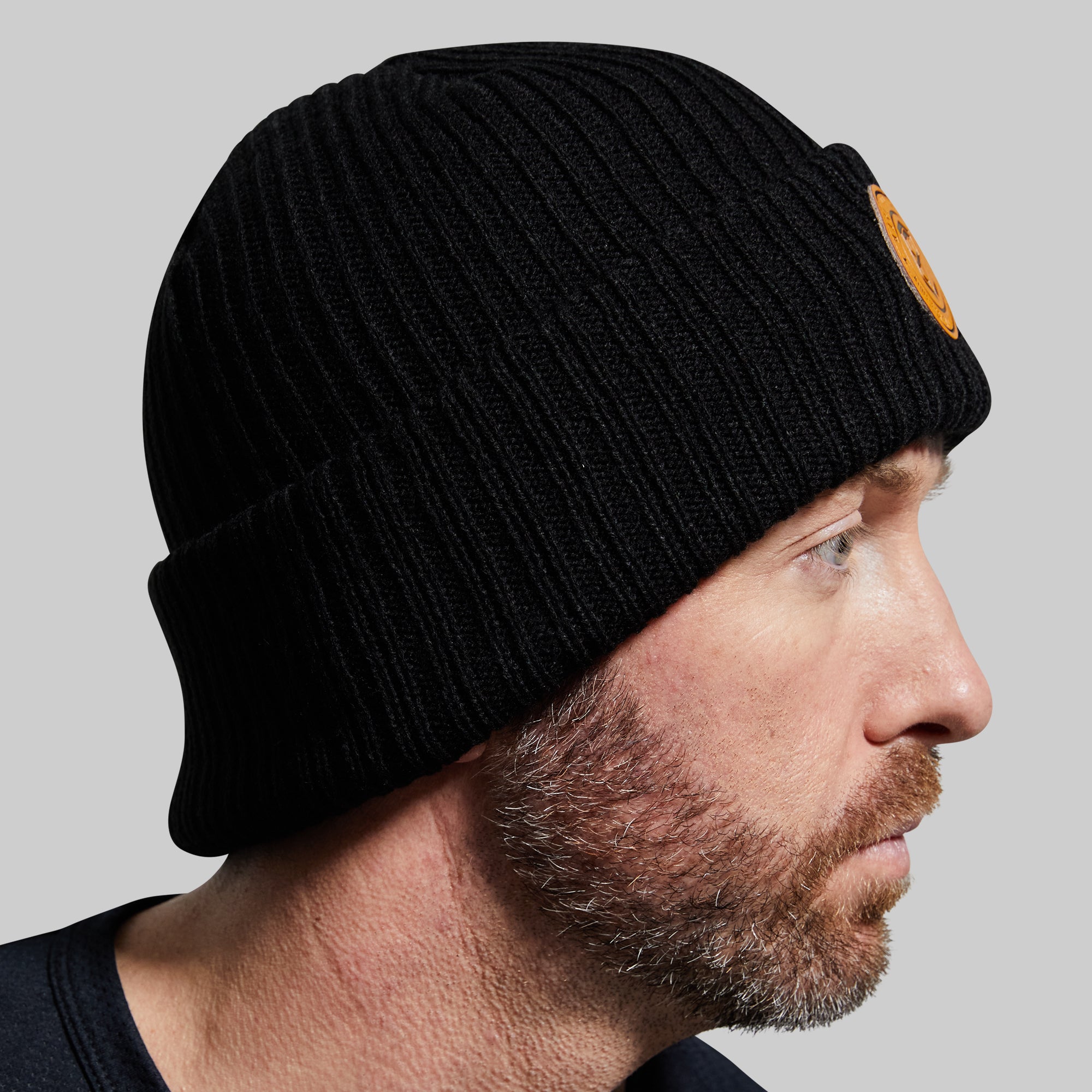 Heritage Knit Beanie (Black) – Born Primitive