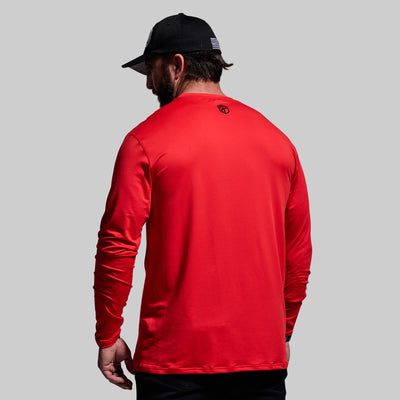 Long Sleeve Range Shirt Flag (Range Master Red)