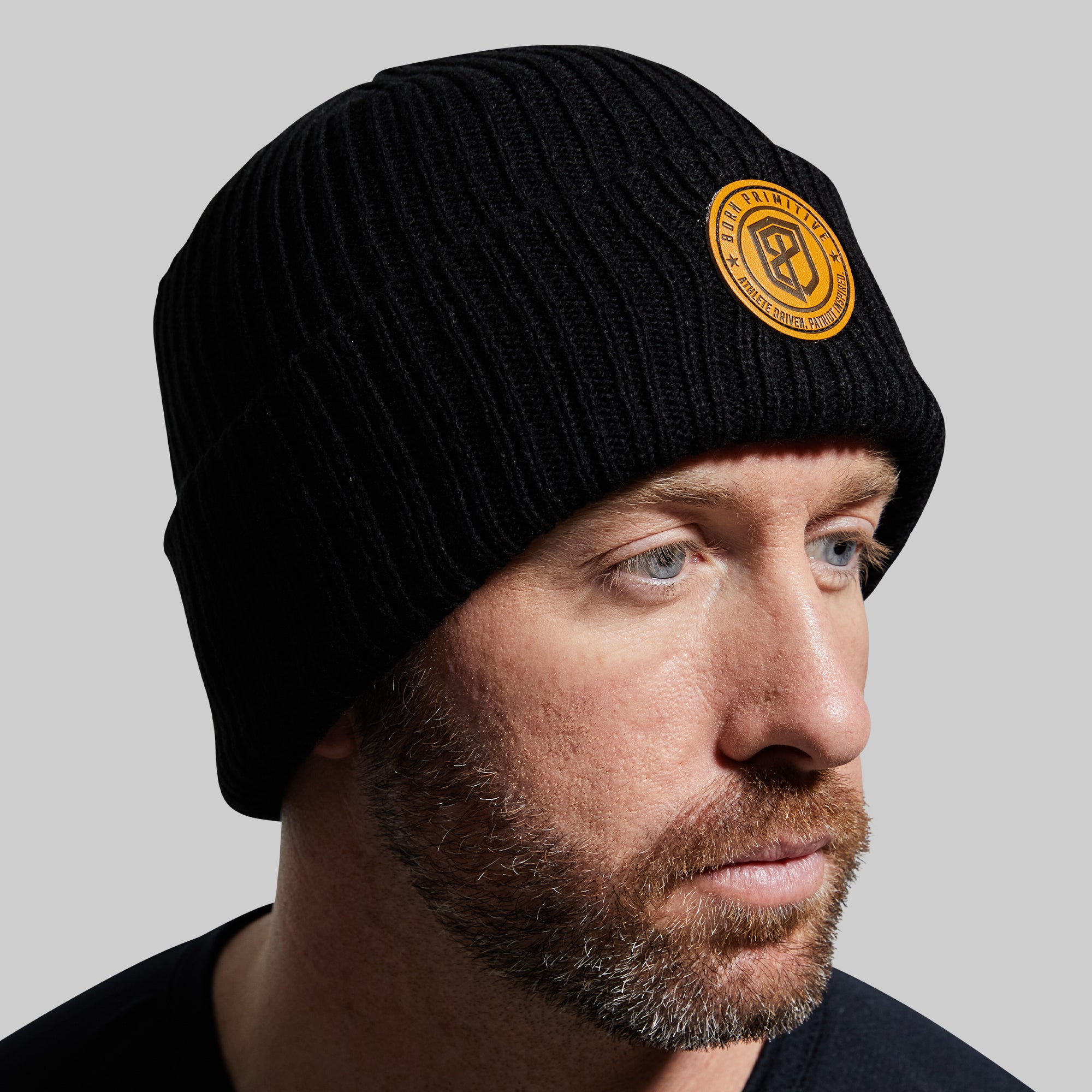 Heritage Knit Beanie (Black) – Born Primitive