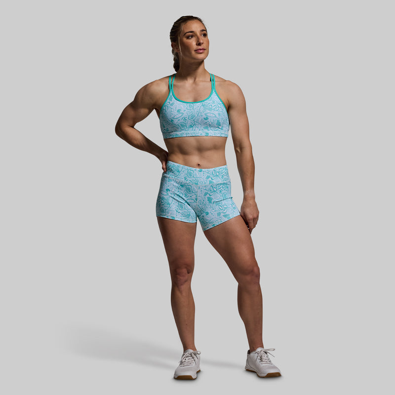 Warrior Sports Bra (Seashell)