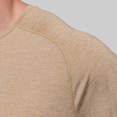 Training Tee (Heathered Beige)