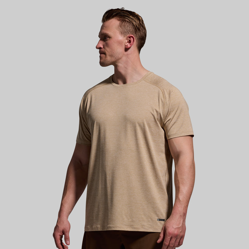 Training Tee (Heathered Beige)