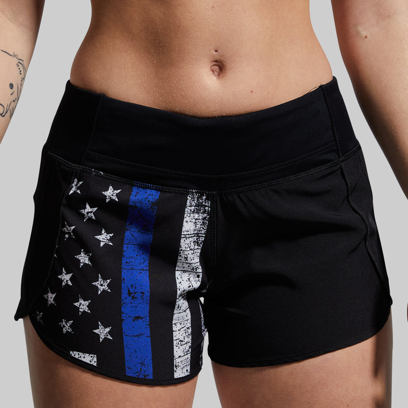 Free Flow Short (Thin Blue Line)