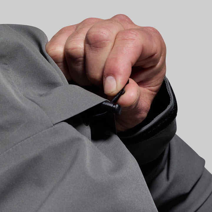 Mission FLEX Rain Jacket (Wolf Grey) – Born Primitive Mission FLEX Rain Jacket (Wolf Grey) – Born Primitive