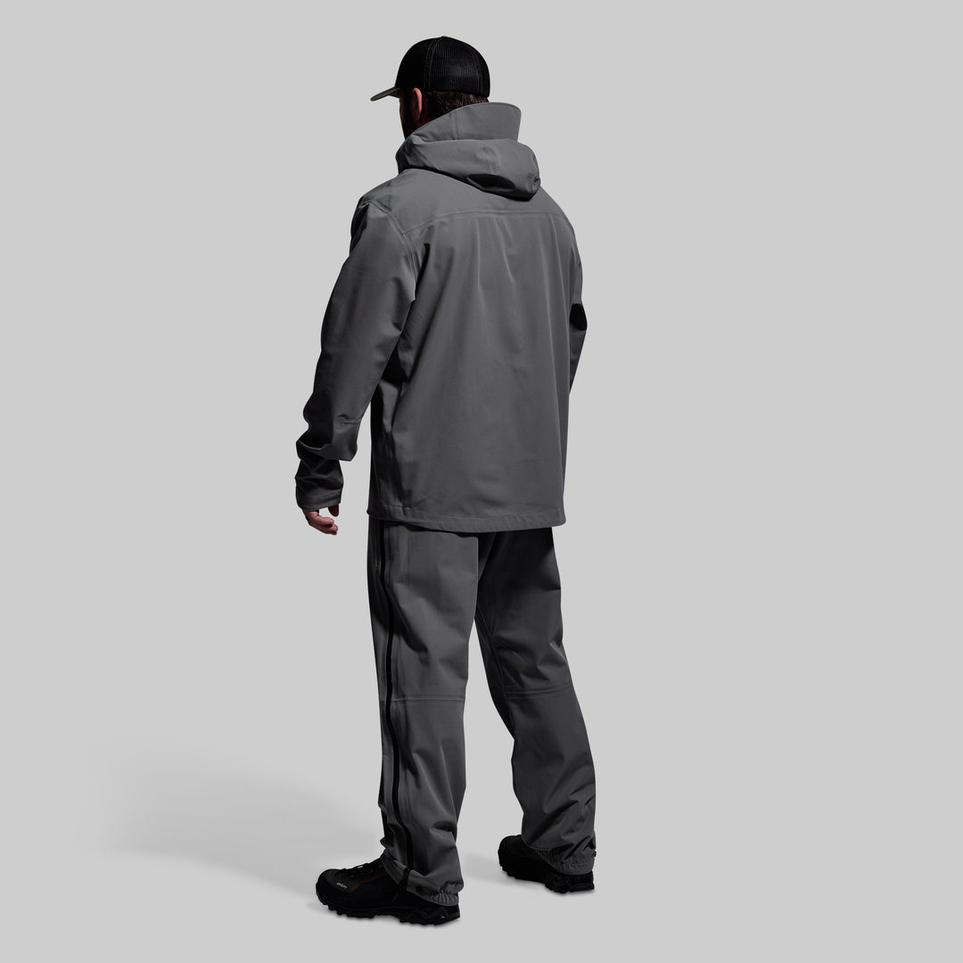 Mission FLEX Rain Jacket (Wolf Grey) – Born Primitive