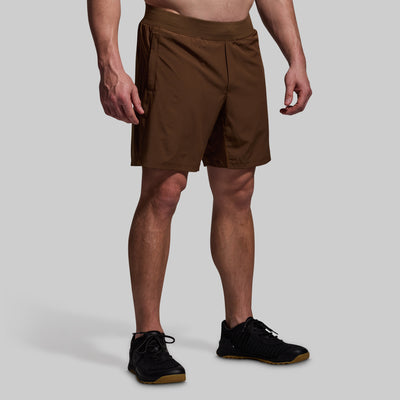 Versatile Short w/ Compression 7" (Tobacco)