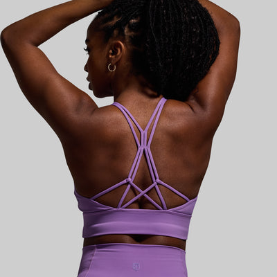 Untamed Sports Bra (Grape Popsicle)