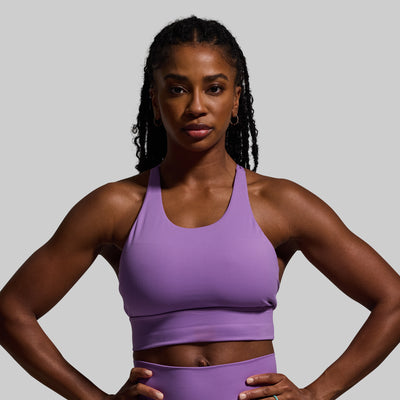 Untamed Sports Bra (Grape Popsicle)