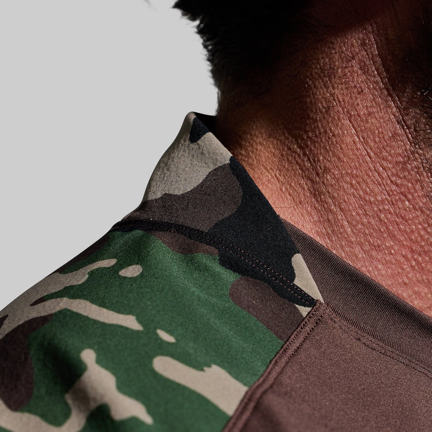 Long Sleeve Op Top (Brown/Woodland)