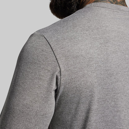 BP Premium Basic Long Sleeve (Heather Grey)