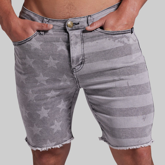 FLEX Stretchy Jort 7" (Ash Americana)