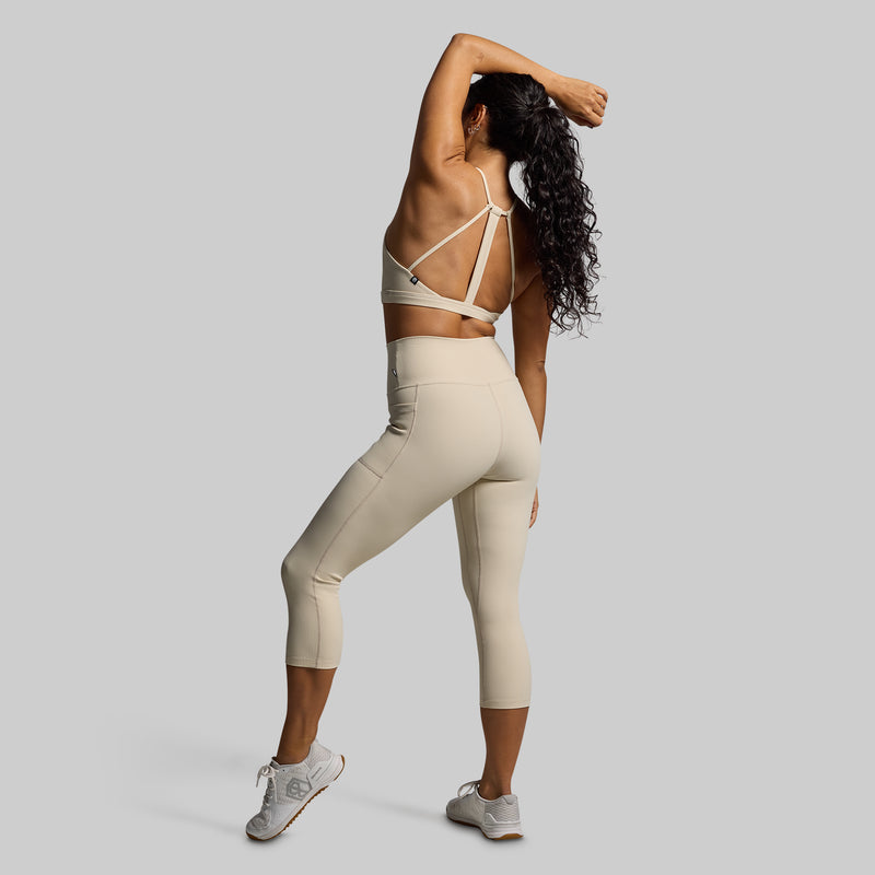 Break the Limits Sports Bra (Oatmeal)