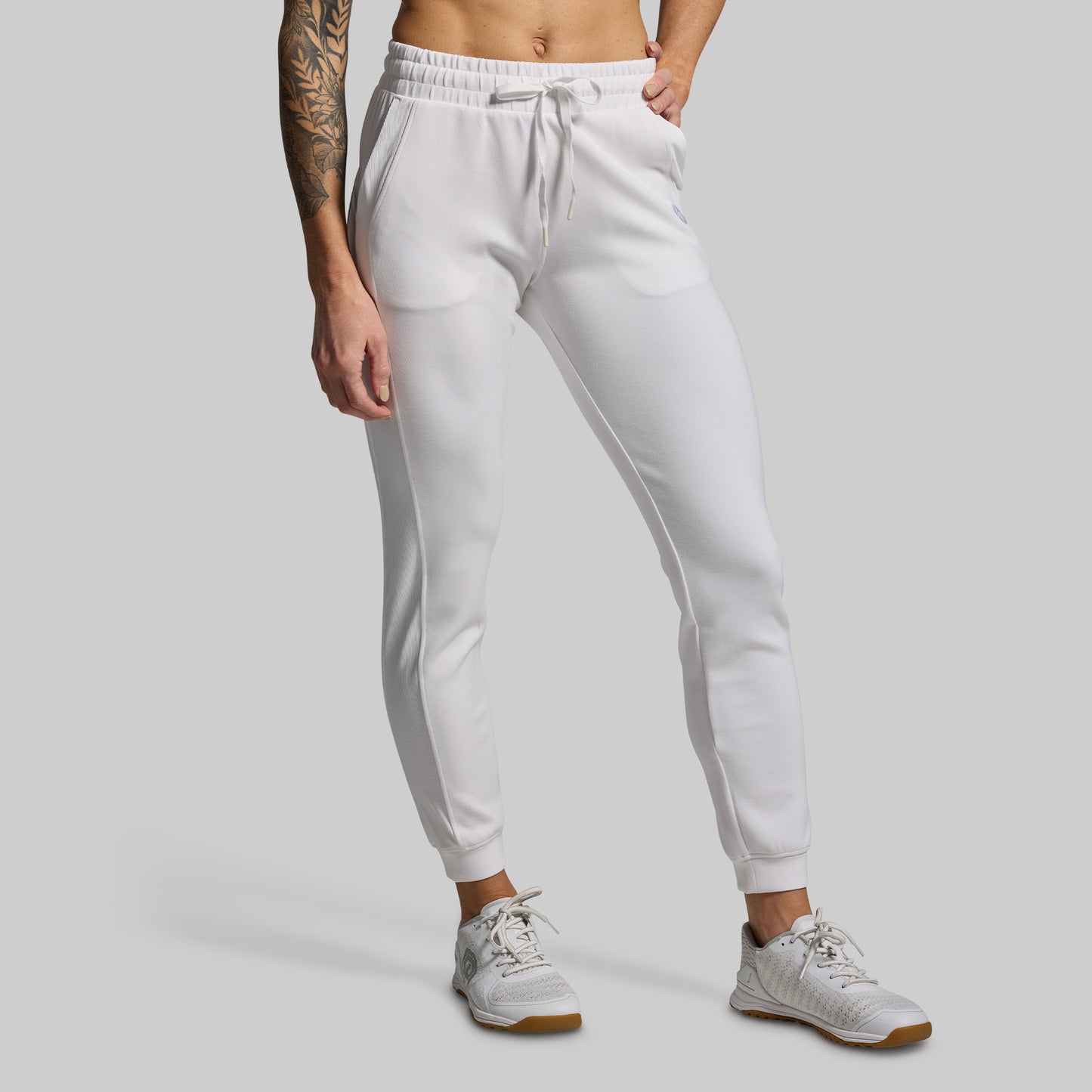 Lounge Lux Hoodie Set (White)
