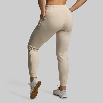 Women's Lounge Lux Jogger (Oatmeal)