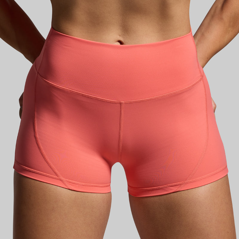 Your Go To Booty Short (Hot Peach)