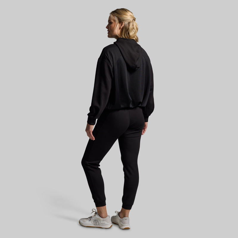 Lounge Lux Hoodie Set (Black)