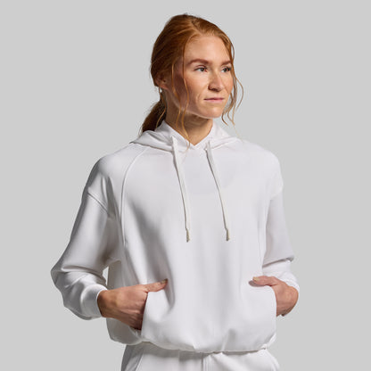Lounge Lux Hoodie Set (White)