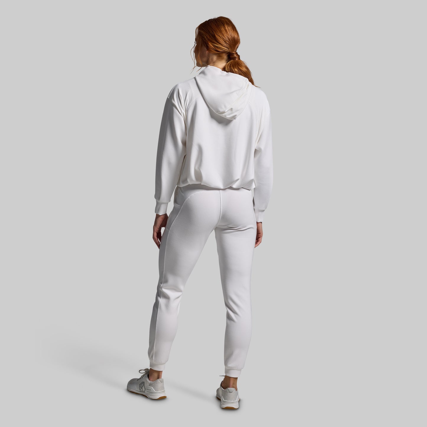 Lounge Lux Hoodie Set (White)