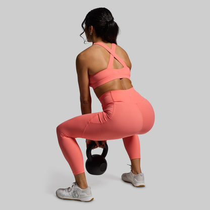 Eccentric Legging (Hot Peach)