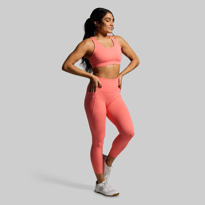 Eccentric Legging (Hot Peach)