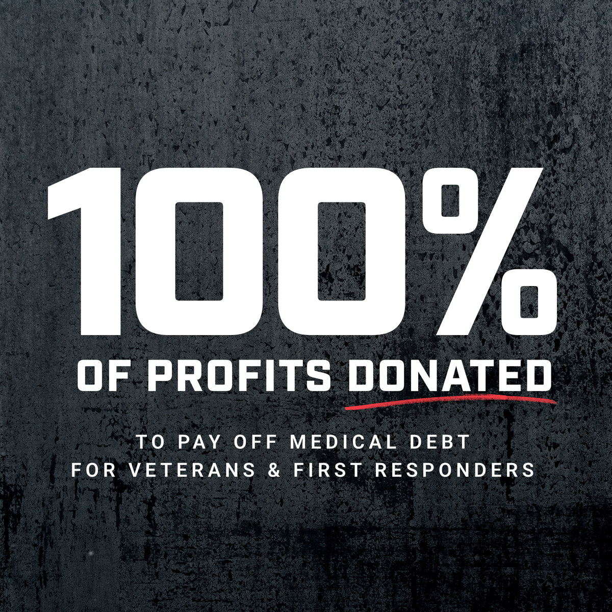 First Responder & Veteran Medical Debt Donation