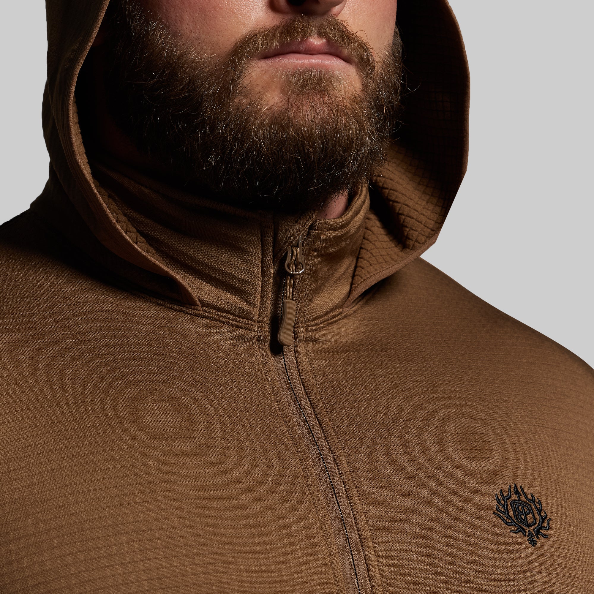 Quiver Half Zip Hoodie 2.0 (Coyote Brown) – Born Primitive