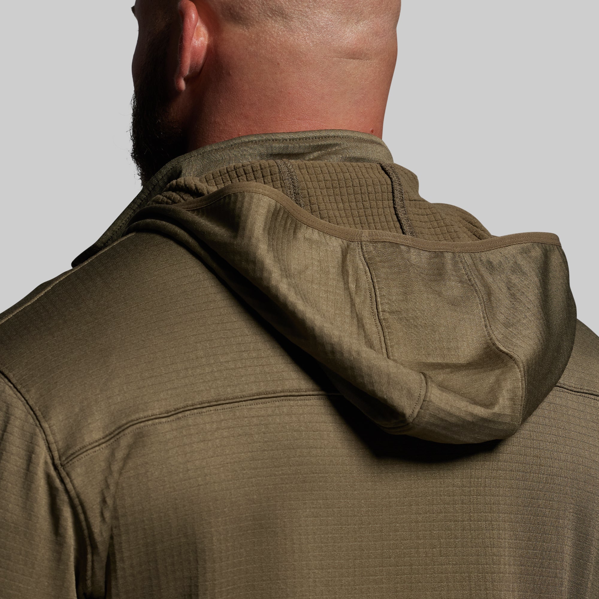 Quiver Half Zip Hoodie 2.0 (OD Green) – Born Primitive