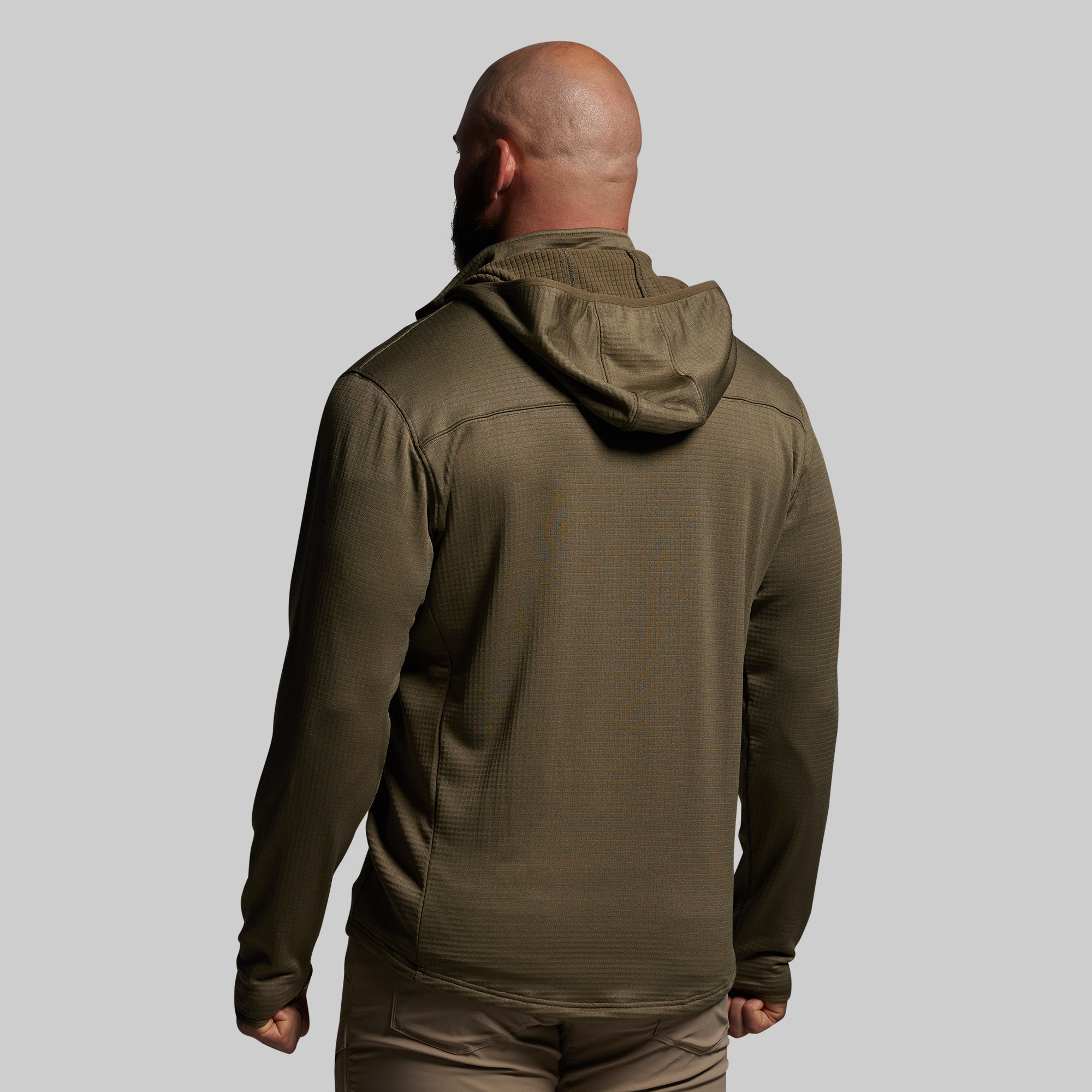Quiver Half Zip Hoodie 2.0 (OD Green) – Born Primitive