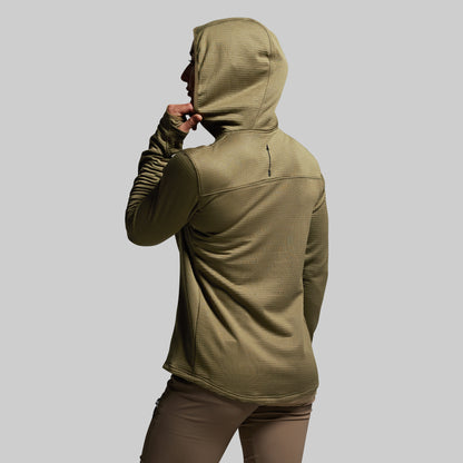 Women's Quiver Half Zip Hoodie 2.0 (OD Green)