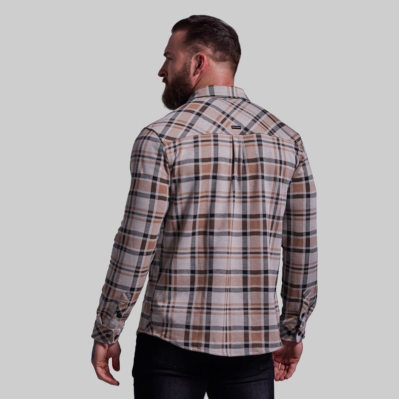 Woodsman Stretchy Flannel (Brushwood)