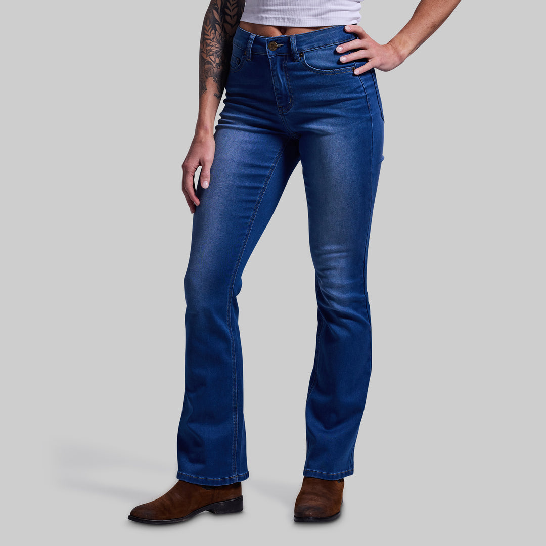 【oan】Gracie Boot Cut Pants Grace in LA Women's Junior Fit Bootcut Stretch Jeans with