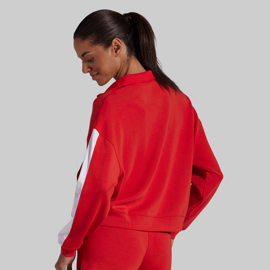 Lounge Lux Quarter Zip Pullover (Regal)