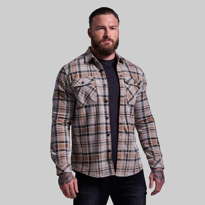 Woodsman Stretchy Flannel (Brushwood)