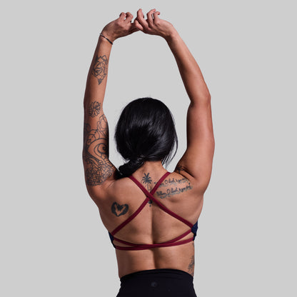 Serenity Sports Bra (Brand Strength-BP Navy)