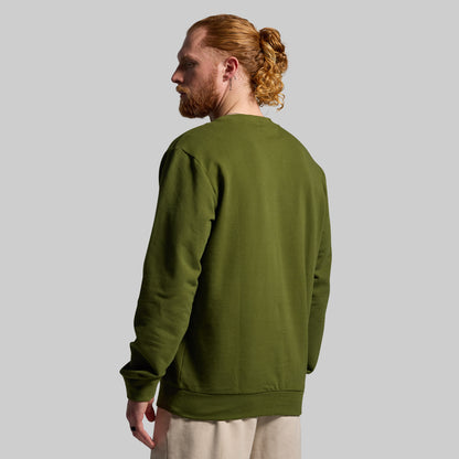 Men's Unmatched Crew Set (Military Green)