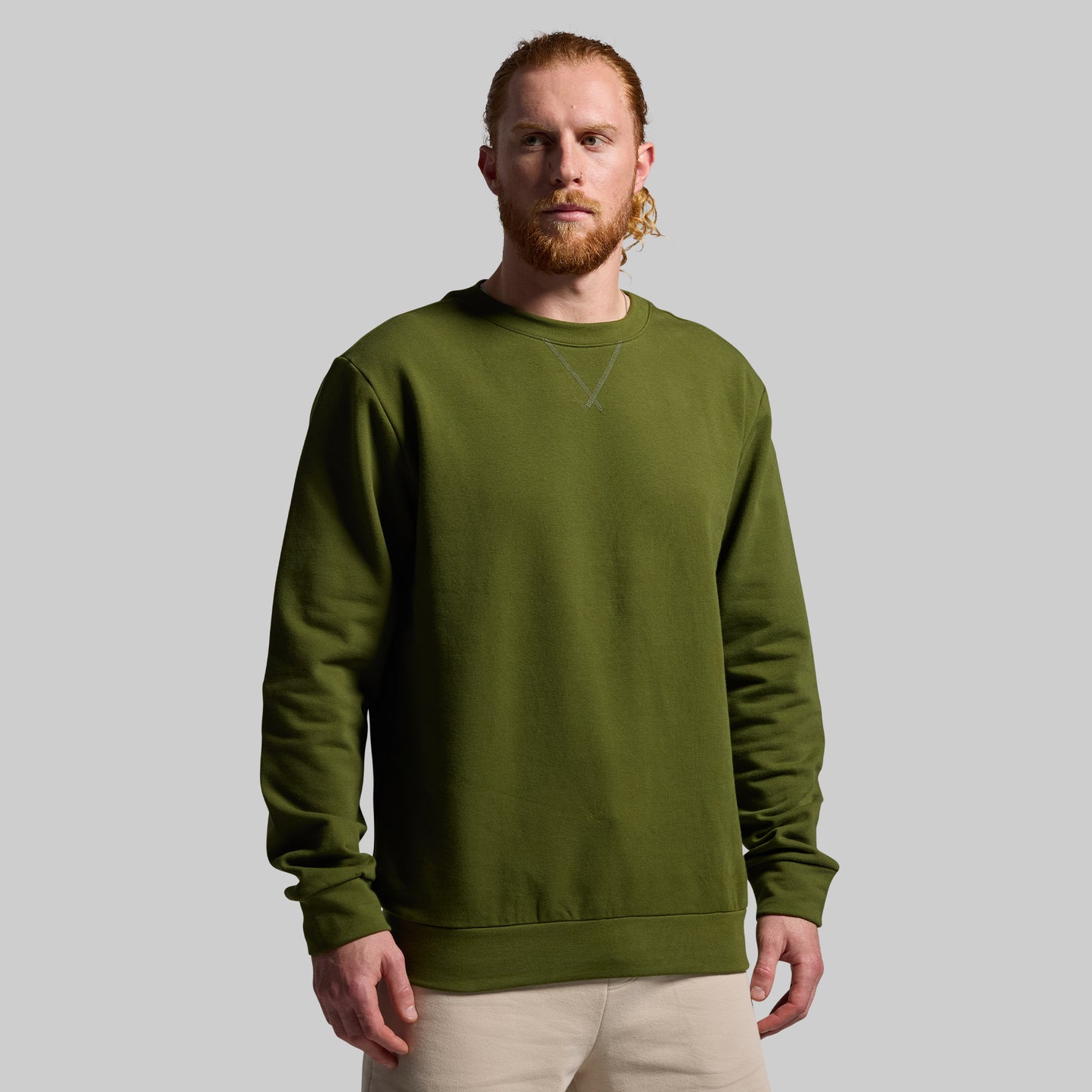 Men's Unmatched Crew Set (Military Green)